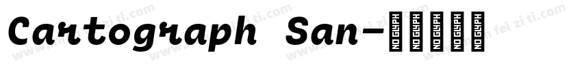Cartograph San字体转换